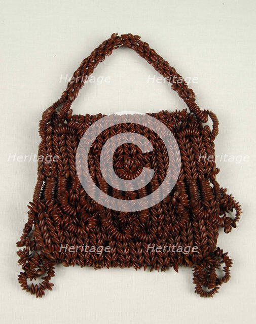 Bag, American, 1830-60. Creator: Unknown.