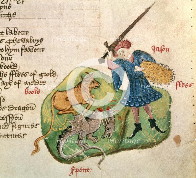 Jason wins the Golden Fleece, c1460. Creator: Unknown.