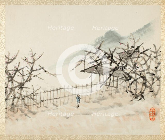 Landscapes for Liu Songfu, Qing dynasty (1644-1911), 1895/96. Creator: Xugu.