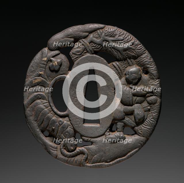 Sword Guard, 1800s. Creator: Unknown.