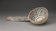Dipper or Ladle with Interlocking Zigzag and Step-Fret Designs, A.D. 1000/1300. Creator: Unknown.