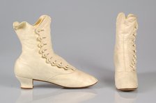 Boots, American, ca. 1875. Creator: Unknown.