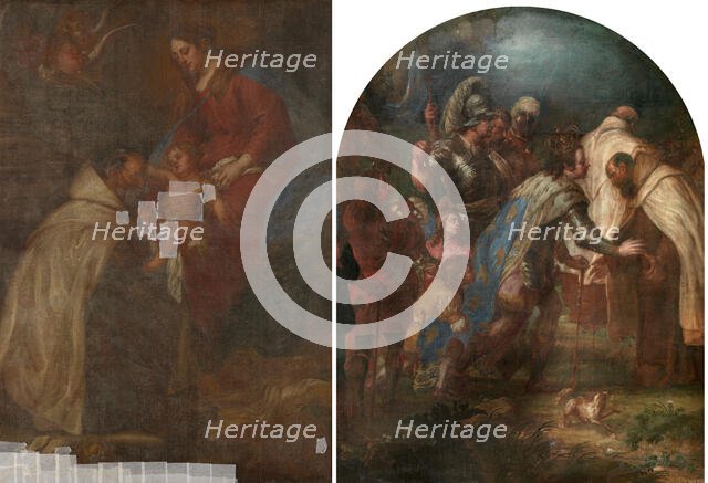 The Virgin and Child in a Glory of Angels, c1640-1680. Creator: Lucas Franchoys the Younger.