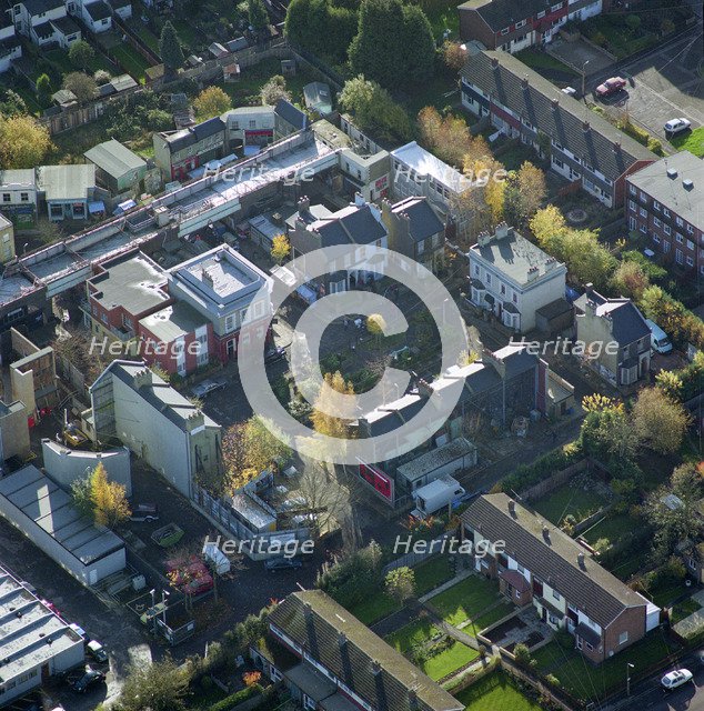 Albert Square, Walford, London, January 2001. Artist: Unknown.