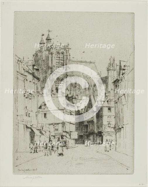 Abbéville, 1905. Creator: Charles John Watson.