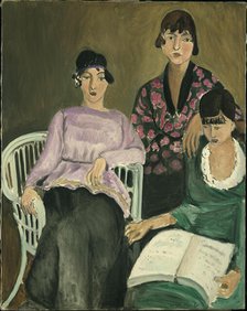 The Three Sisters, 1917. Creator: Matisse, Henri (1869-1954)
