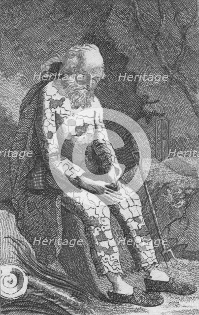 'The Dinton Hermit', c19th century. Artist: Unknown.