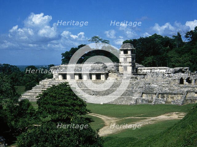 Palace Complex, Palanque, Chiapas, Mexico, 2000. Creator: Unknown.