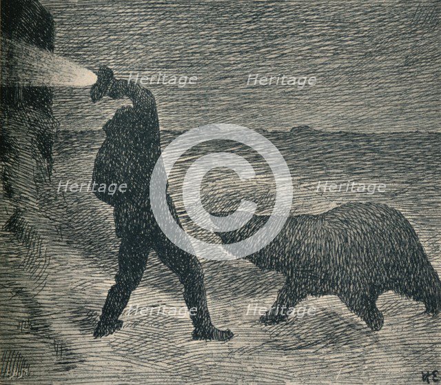 'I Took the Lantern and Gave Him a Whack on the Head With It', c1893-1896, (1897). Artist: H Egidus.