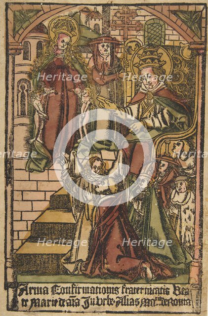 Santa Maria dell'Anima (Schr. 1019m), 15th century., 15th century. Creator: Anon.