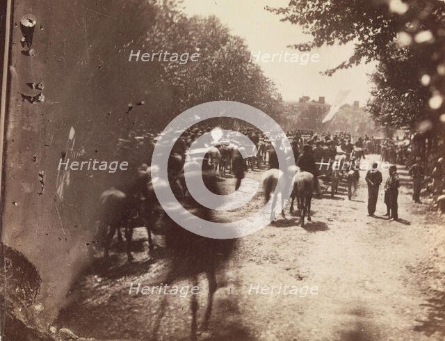 [Grand Army Review, Pennsylvania Avenue, Washington], May 23 or 24, 1865. Creator: Alexander Gardner.