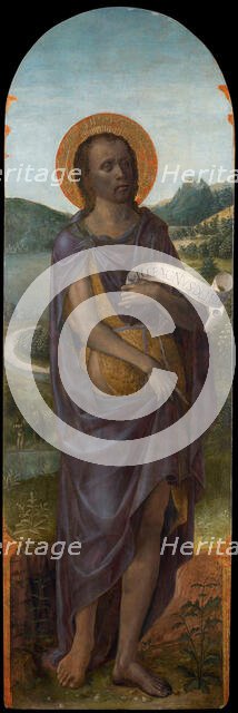 Saint John the Baptist, c.1490-1495. Creator: Foppa, Vincenzo (active 1456-1516).