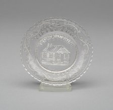 Cup plate, c. 1840. Creator: Unknown.