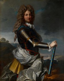 Portrait of Philippe Duc d'Orleans (1674-1723), 1710-1717. Creator: Jean-Baptiste Santerre.
