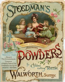 Steedman’s Powders, 19th century. Artist: Unknown