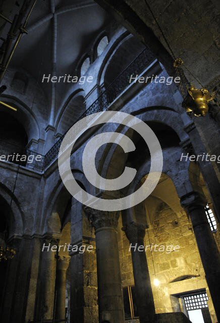 Arches of the Virgin, Holy Sepulchre, Jerusalem, Israel, 2014.  Creator: LTL.