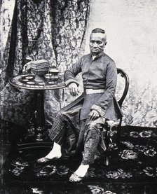 The Prime Minister (Kralahom) of Siam (Thailand), 1865. Creator: John Thomson.