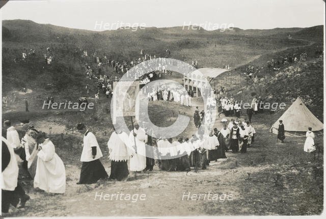 St Piran's Oratory, Penhale Sands, Perranzabuloe, Cornwall, 1936. Creator: Unknown.
