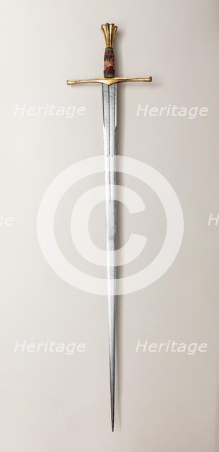 Thrusting Sword (Spada da Stocco), probably Italian or Spanish, ca. 1500. Creator: Unknown.