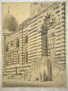 'Mosque of Ashraff', 19th century. Artist: Richard Phene Spiers