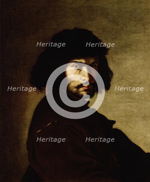 Self-Portrait. Creator: Rosa, Salvatore (1615-1673).