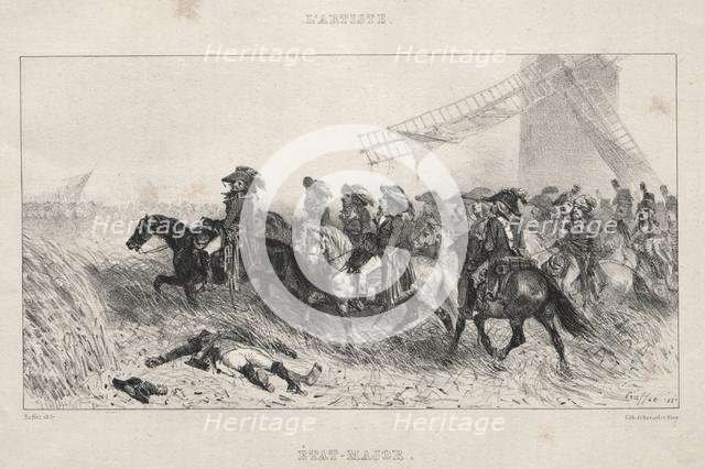 Untitled, 1837. Creator: Auguste Raffet (French, 1804-1860).