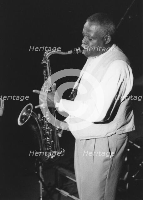 Dave "Fathead" Newman, North Sea Jazz Festival, Netherlands, 1996. Creator: Brian Foskett.