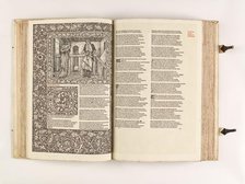 The Kelmscott Chaucer - The Works of Geoffrey Chaucer Now Newly Imprinted, 1896. Creator: Sir Edward Coley Burne-Jones.