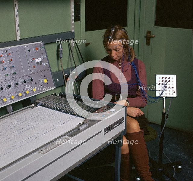 E.E.G recording. Artist: Unknown