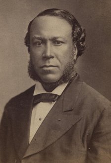 Portrait of Joseph Rainey, 1860 - 1875 (Approximate). Creator: M.P. & A.I. Rice.
