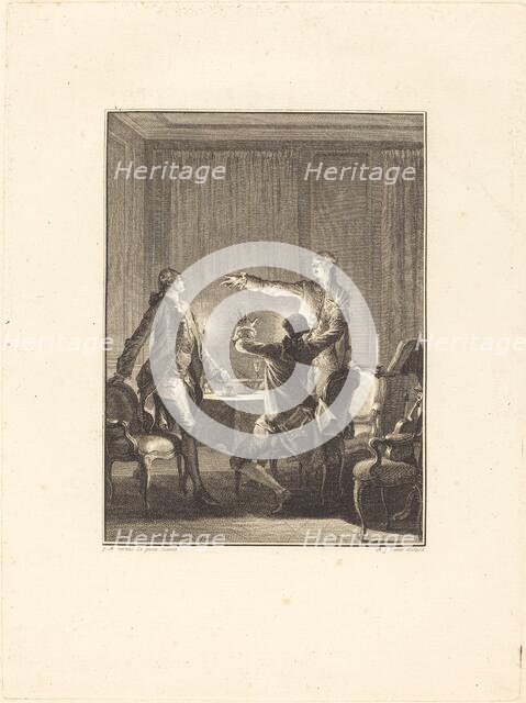 La provocation. Creator: Antoine Jean Duclos.