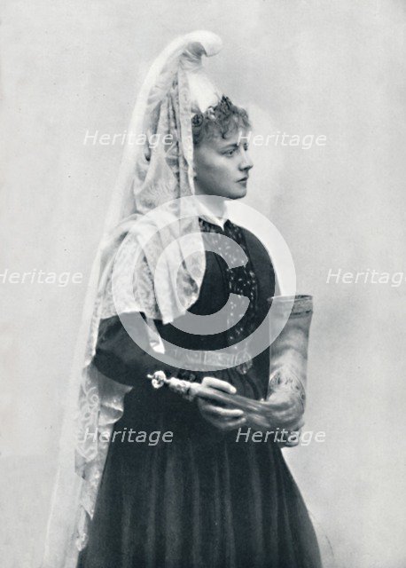 A Danish bride, 1912. Artist: Solveig Lund.