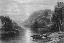 'On the Dart, near Totnes', c1870.