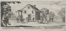 The Large Miseries of War: Marauding, 1633. Creator: Jacques Callot (French, 1592-1635).