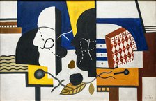 Two Profiles, 1928. Creator: Léger, Fernand (1881-1955).