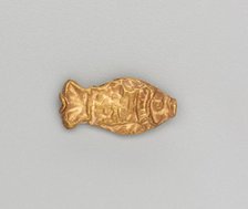 Necklace Bead in the Form of a Fish, 185-72 BC. Creator: Unknown.