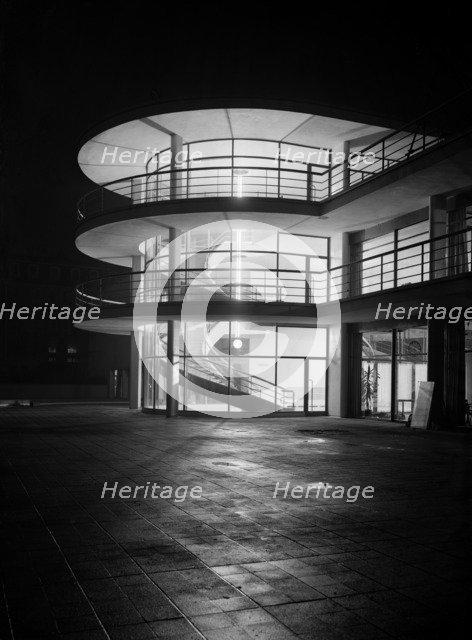 De La Warr Pavilion, Bexhill on Sea, East Sussex, 1935. Artist: Herbert Felton.