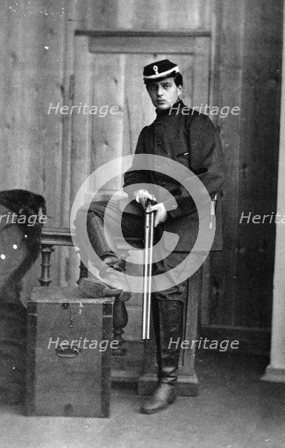 Grand Duke Vladimir Alexandrovich of Russia, c1865-c1870(?). Artist: Count Ivan Grigorievich Nostitz