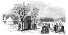Skating in the Regent's Park, 1844. Creator: Unknown.