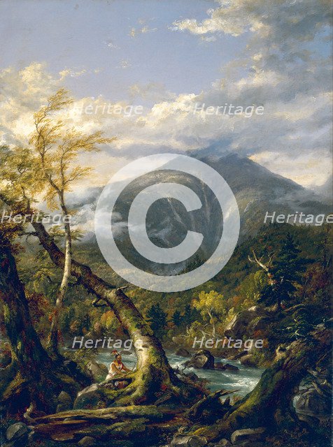 Indian Pass, 1847. Artist: Cole, Thomas (1801-1848)