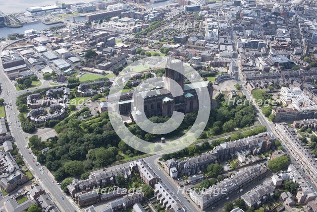 The Anglican Cathedral Church of Christ and environs, Liverpool, 2015. Creator: Historic England.