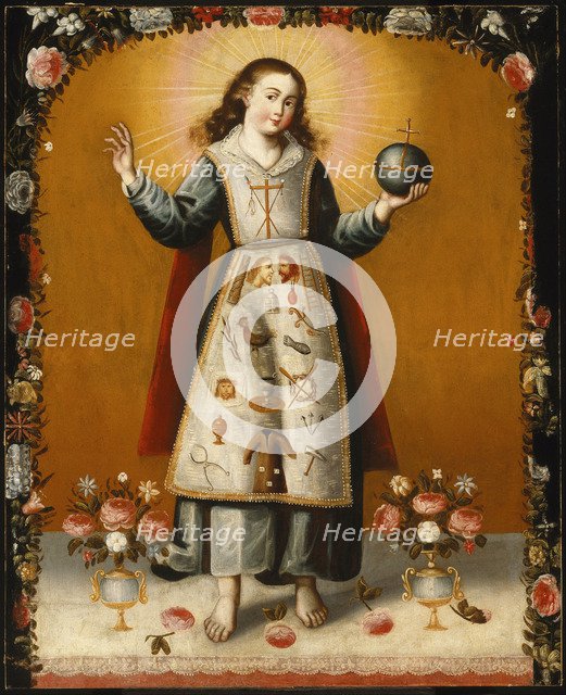 Christ Child with Passion Symbols, Second Half of the 17th cen.. Artist: Anonymous  