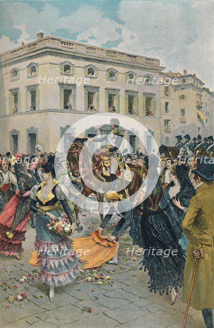 'The Entry of Ferdinand into Madrid', 23 March 1808, (1896).  Artist: Unknown.