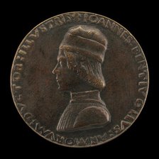 Giovanni II Bentivoglio, 1443-1508, Lord of Bologna 1463-1506 [obverse]. Creator: Sperandio Savelli.