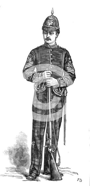 The Scottish Volunteers: 1st Aberdeenshire (Full Dress), 1881. Creator: Unknown.