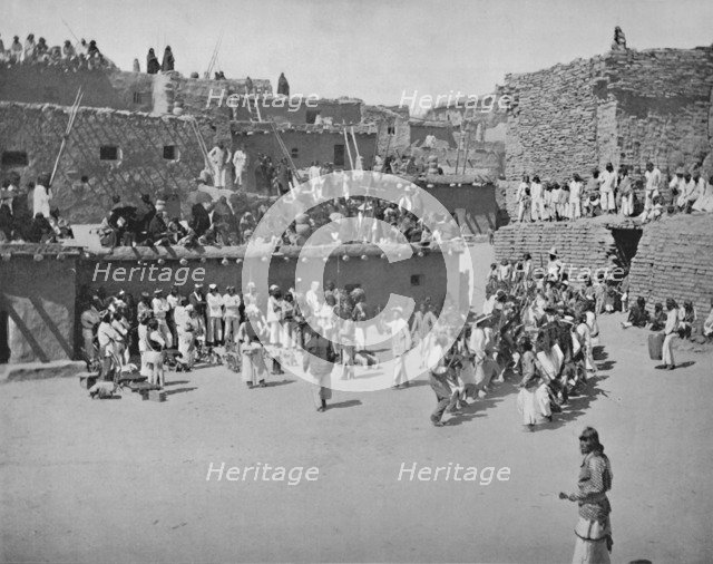 'The Zuni Indians', 19th century. Artist: Unknown.