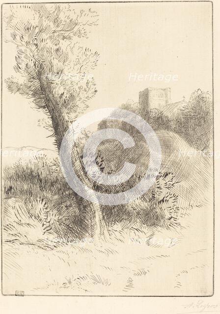 Landscape (Paysage). Creator: Alphonse Legros.