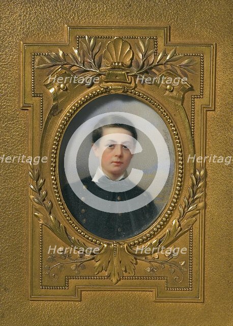 Unknown boy, 19th century. Creator: Cecile Villeneuve.