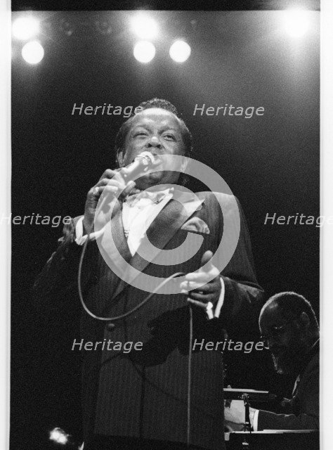 Lou Rawls, Royal Albert Hall, 1990. Artist: Brian O'Connor.