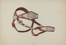 Headstall, c. 1940. Creator: Hal Blakeley.